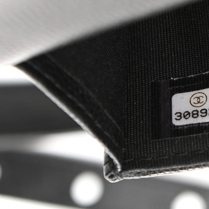 Chanel Caviar Quilted Incognito Belt Flap Card Holder Black 8 of 12
