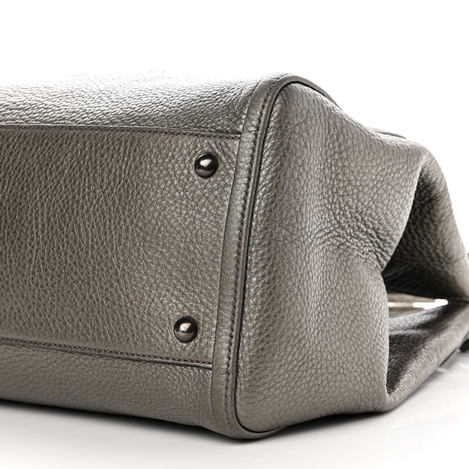 Gucci Metallic Cellarius Calfskin Medium Soho Shoulder Bag Sasso 9 of 9