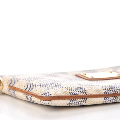 Louis Vuitton Damier Azur Pochette Milla MM 10 of 13