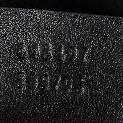 Gucci Velvet Matelasse Small GG Marmont Shoulder Bag Black 7 of 11