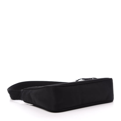 Prada Tessuto Nylon Mini Re-Edition 2000 Bag Black 4 of 11