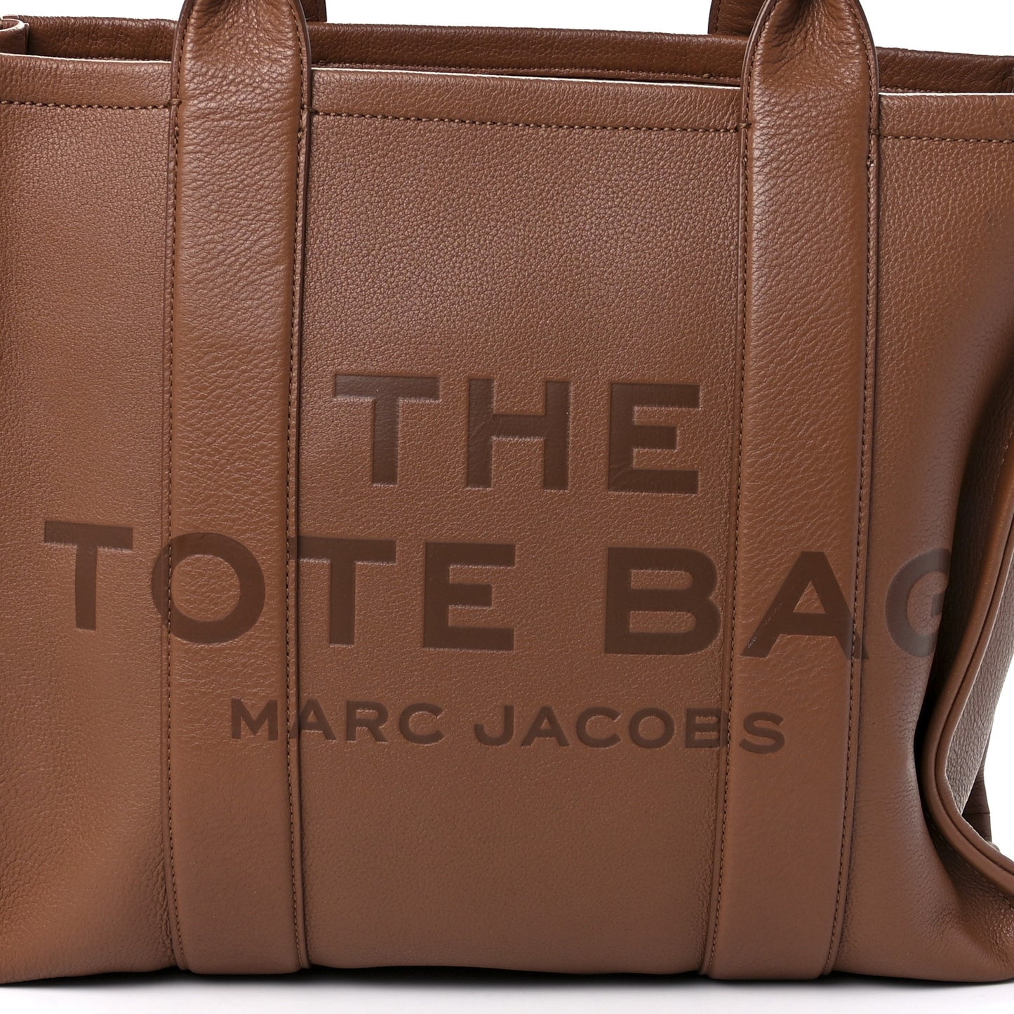 Grained Calfskin Large The Tote Bag Argan Oil