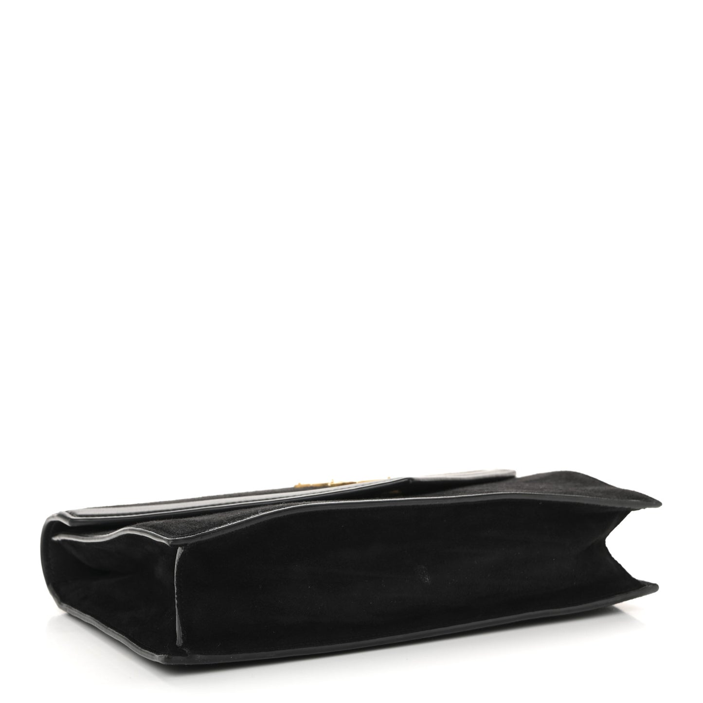 Suede Calfskin Monogram Le Sept Chain Bag Black