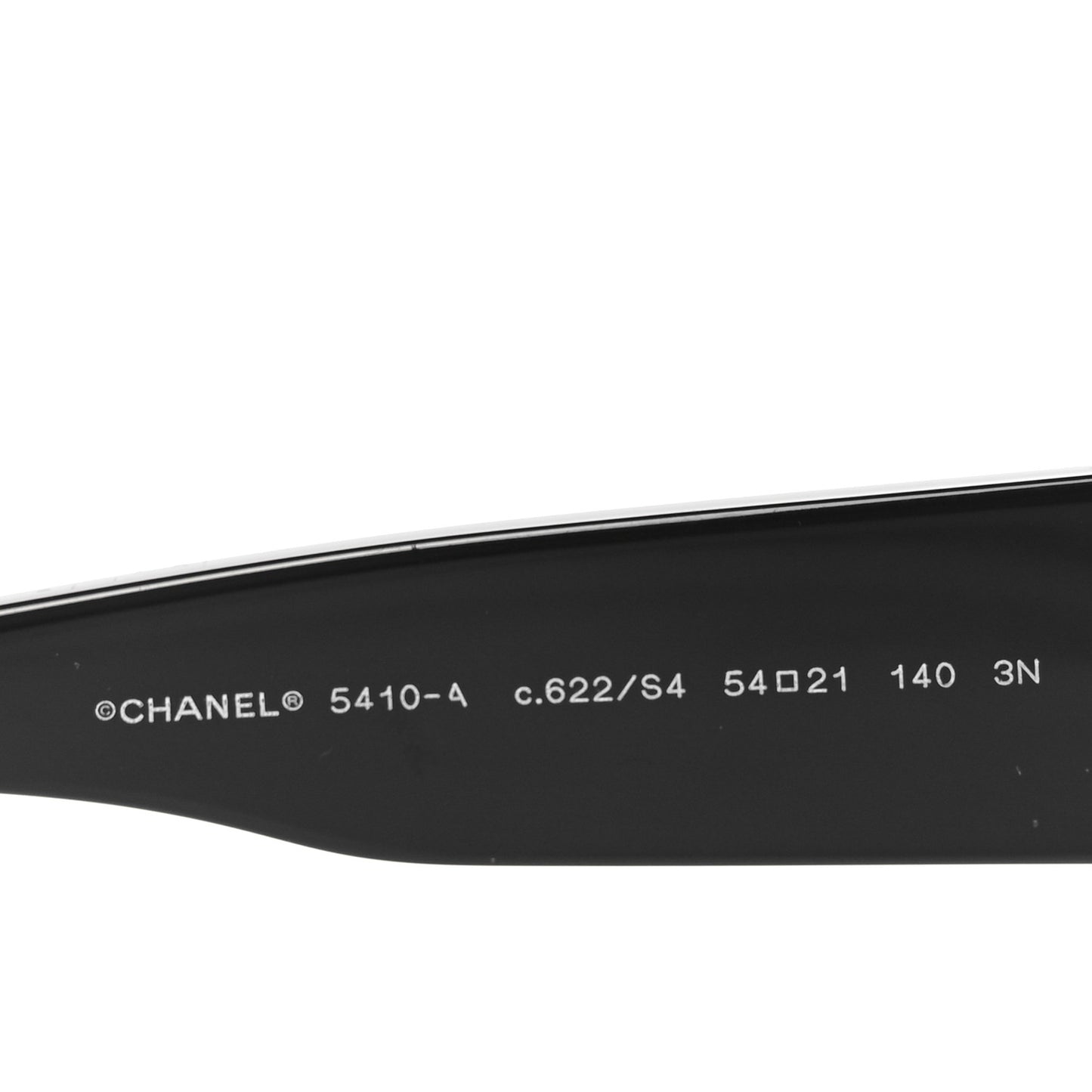 Acetate Round Sunglasses 5410-A Black