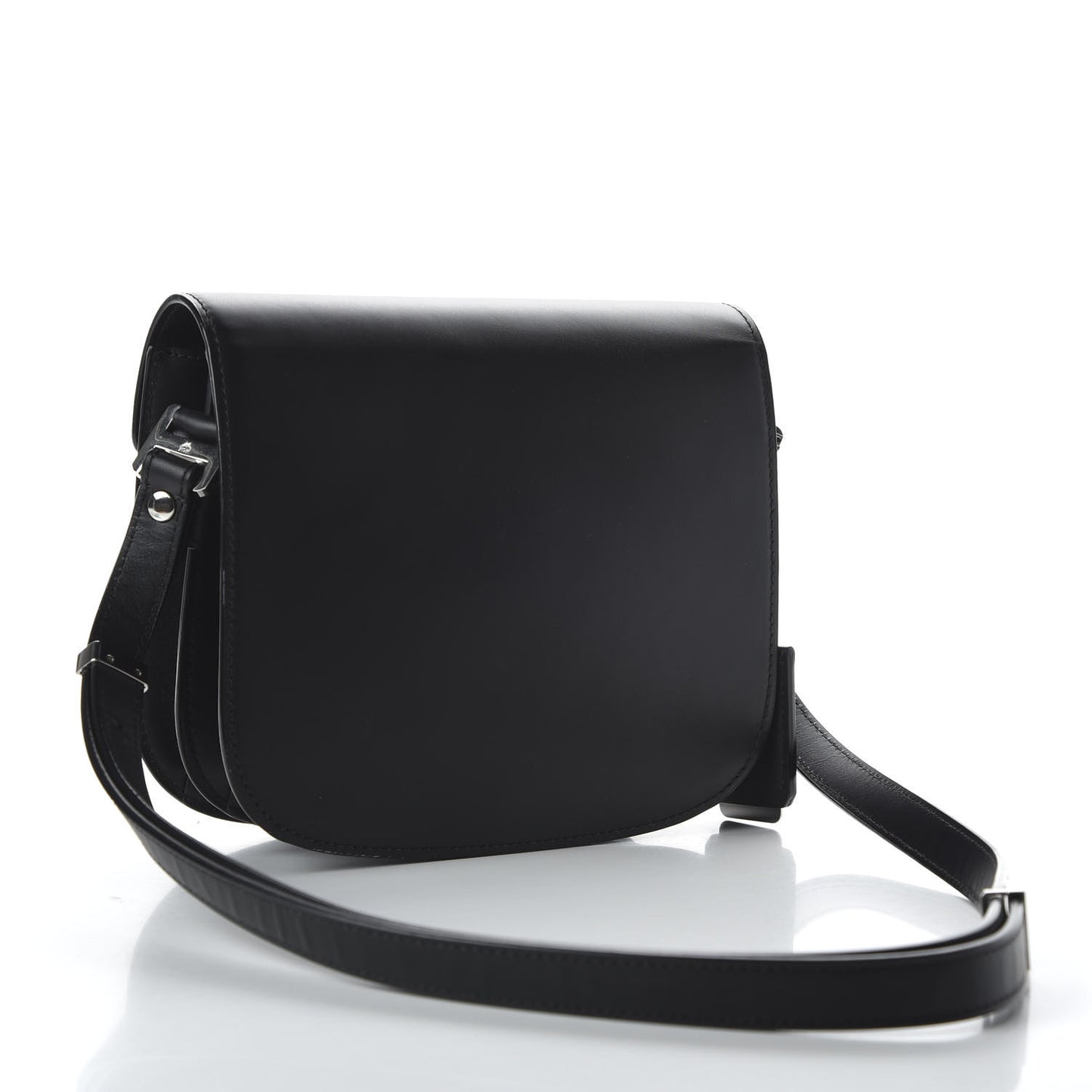 Calfskin Small Patricia Crossbody Bag Black