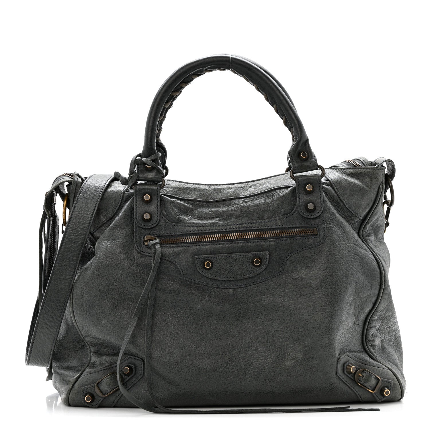 Balenciaga Agneau Classic Hardware Velo Anthracite 1 of 17