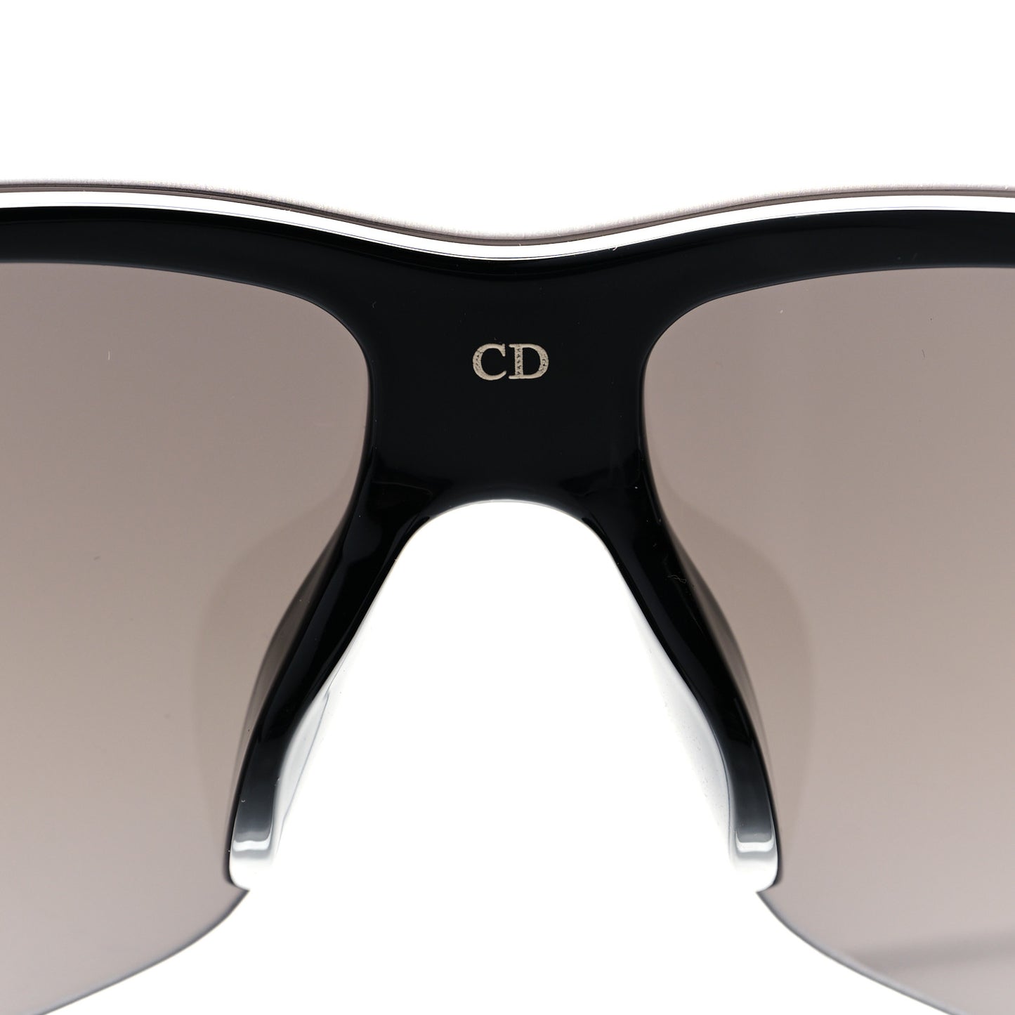 Acetate Mirrored Diorxtrem M2U Mask Sunglasses Black