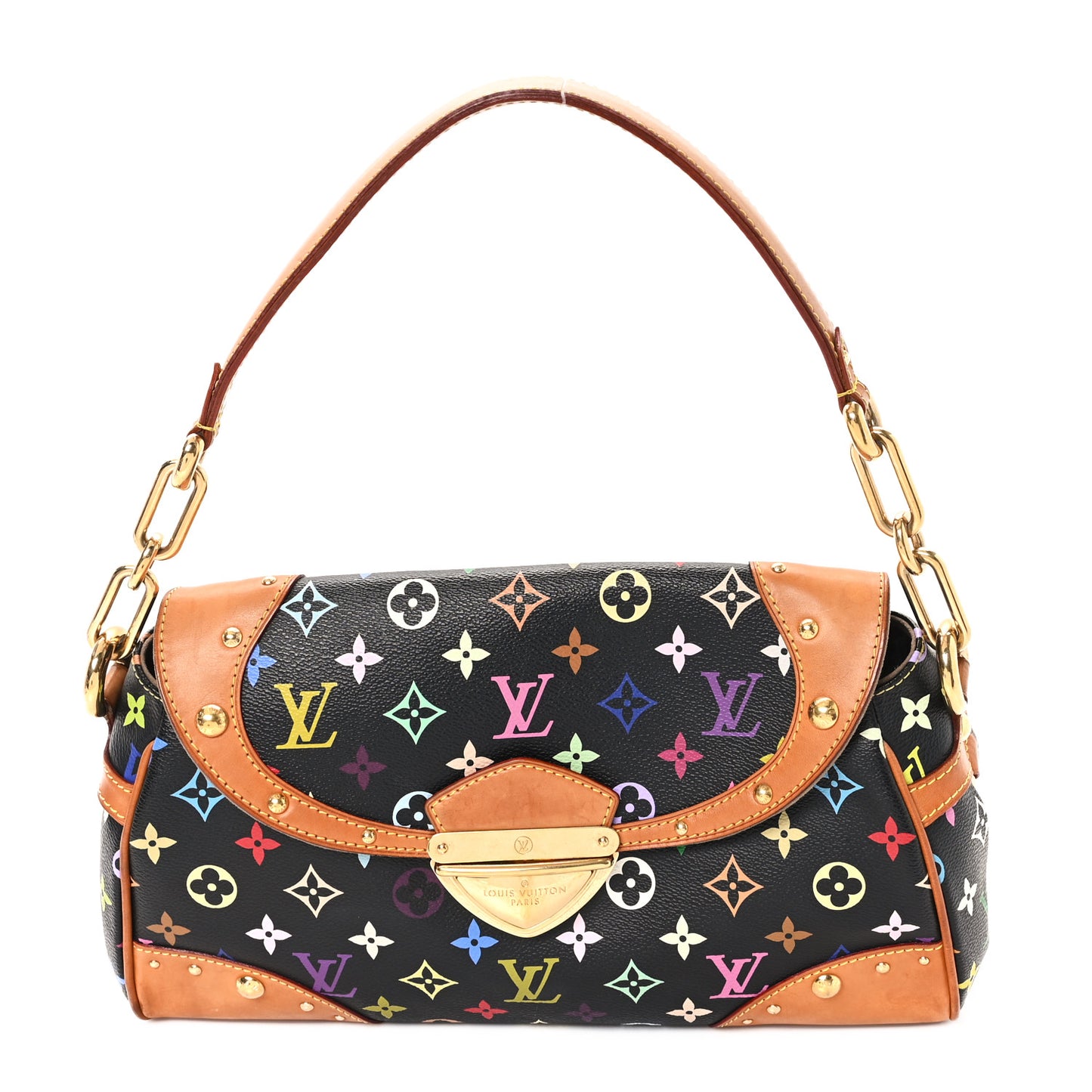 Monogram Multicolor Beverly MM Black
