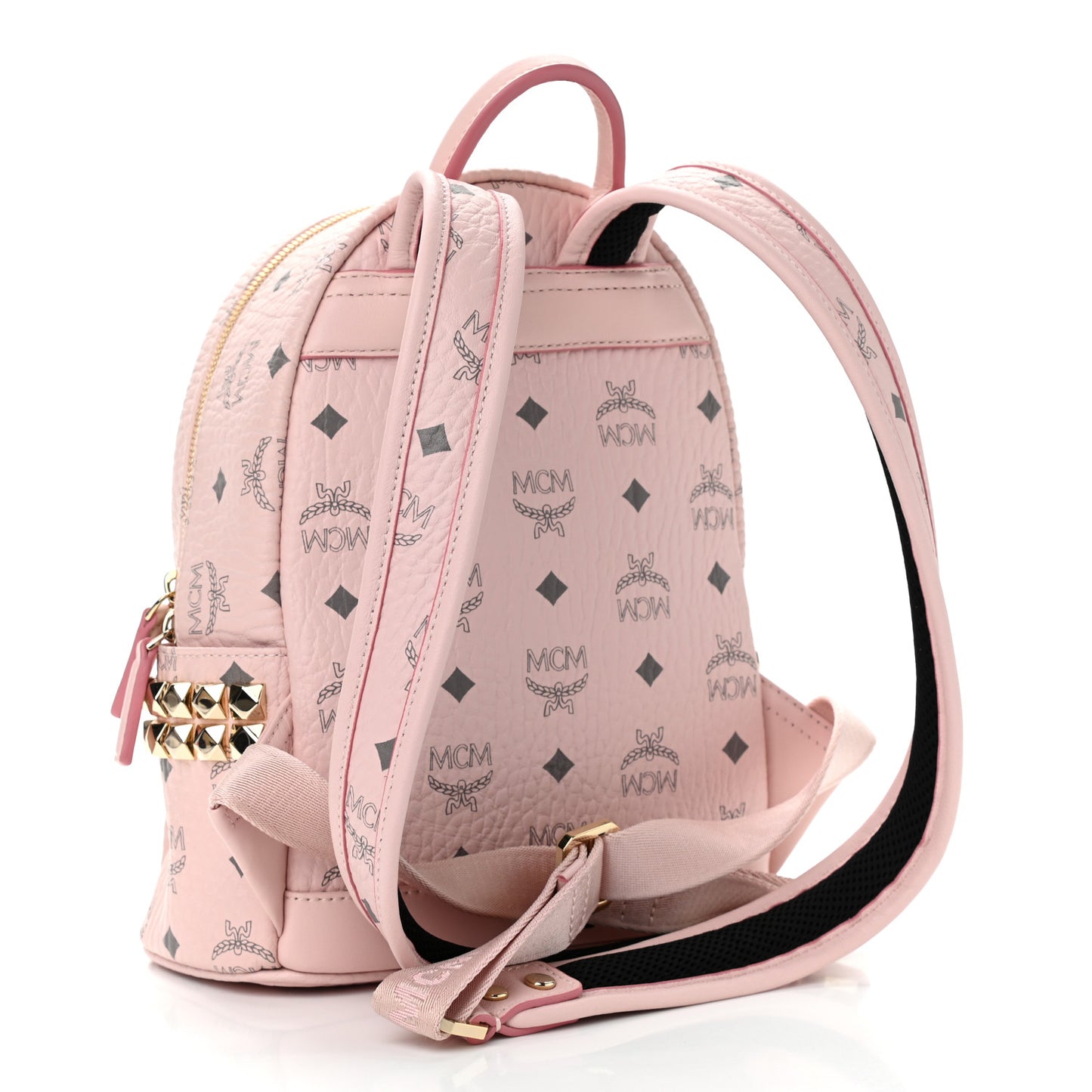 Visetos Side Stud Mini Stark Backpack Pink