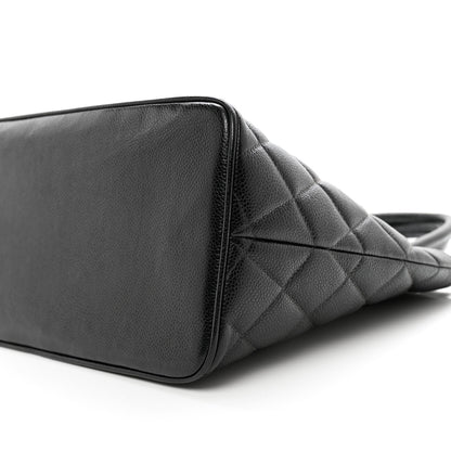 Chanel Caviar Quilted Medallion Tote Black 10 of 10