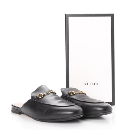 Gucci Calfskin Princetown Slippers Mules 40.5 Black 10 of 10