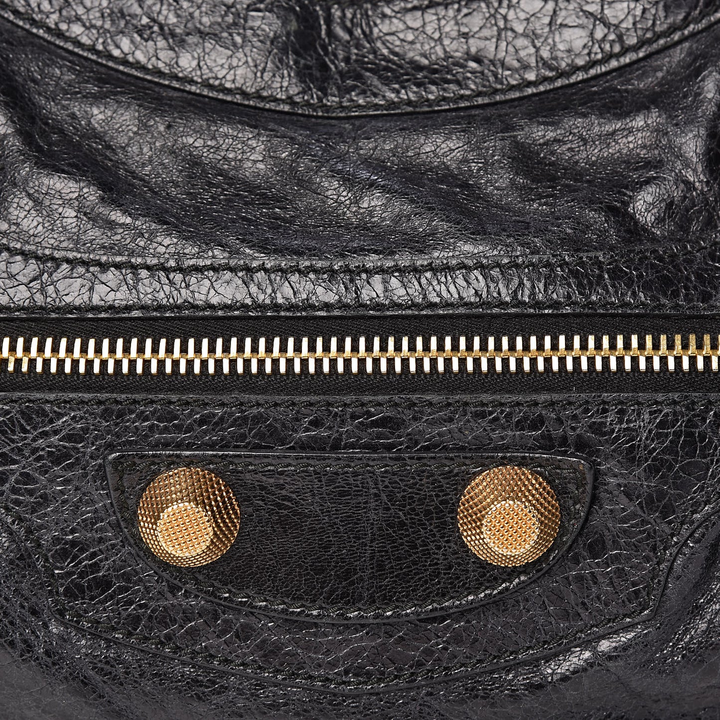 Agneau Giant 12 Gold Hardware City Black