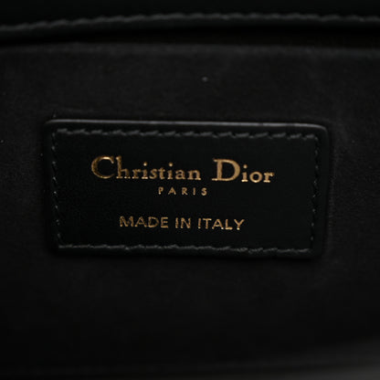 Christian Dior Lambskin Butterfly Cannage Lady D-Joy Black 6 of 9