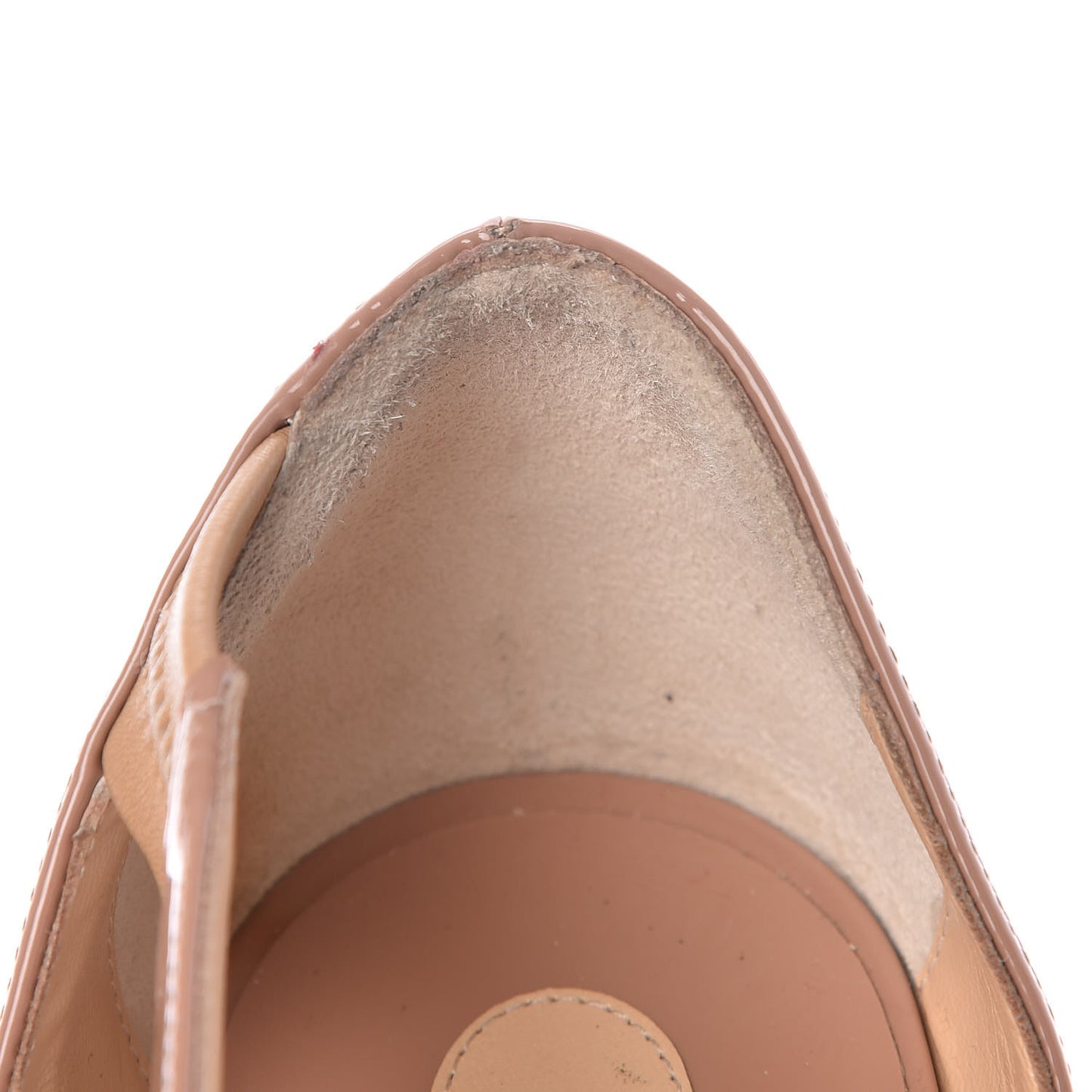 Patent World Copine 100 Sandals 39.5 Nude