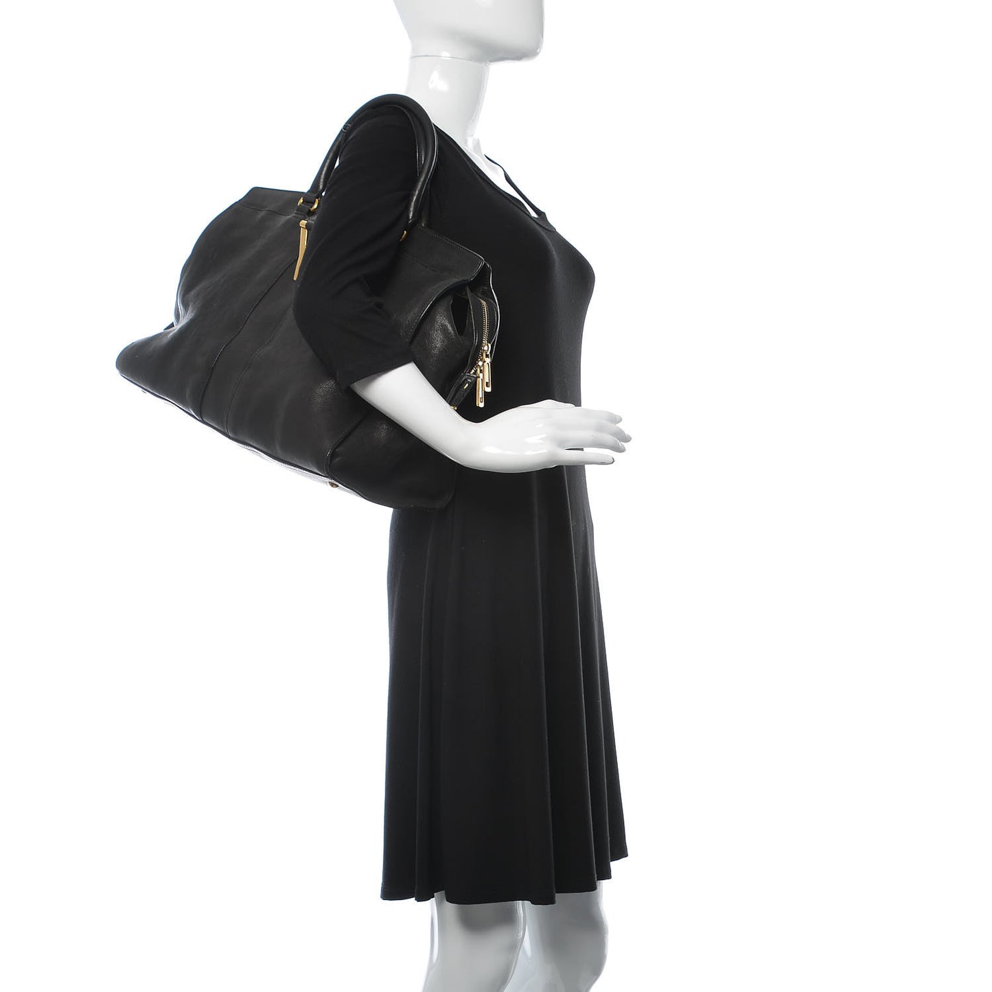 Sheepskin Large Cabas ChYc Black