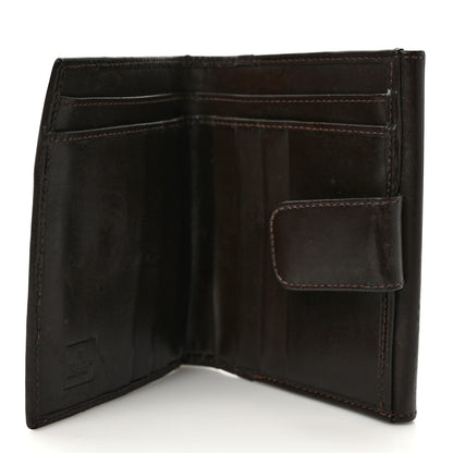 Fendi Zucca Calfskin Compact Wallet Tobacco 5 of 7