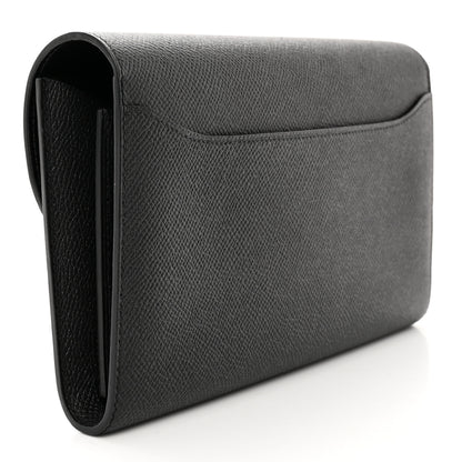 Hermes Epsom Constance Long Wallet Black 3 of 8