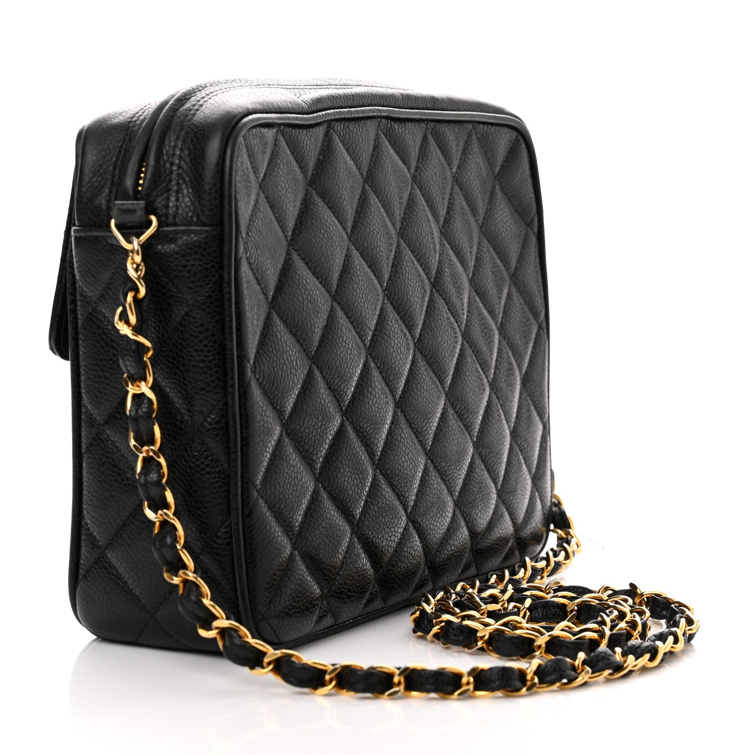 Chanel Caviar Quilted Tassel Camera Bag Black 2 of 12