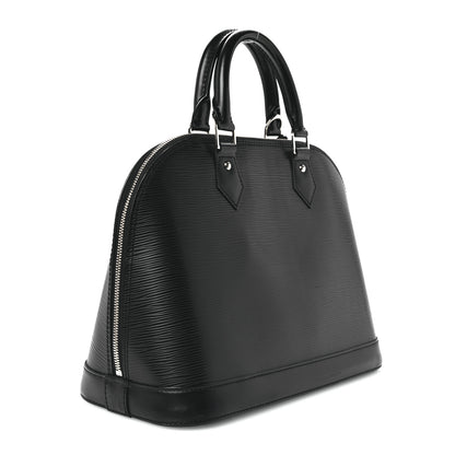 Louis Vuitton Epi Alma PM Black 3 of 11