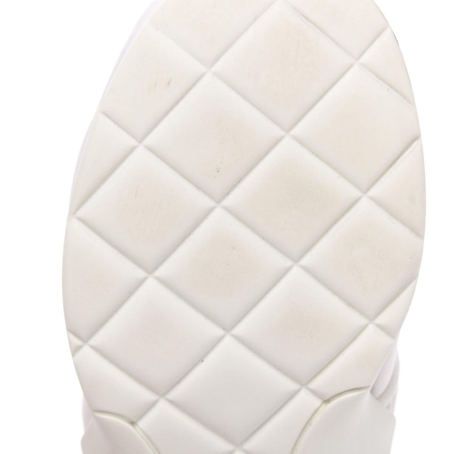 Stretch Fabric CC Sneakers 36.5 White