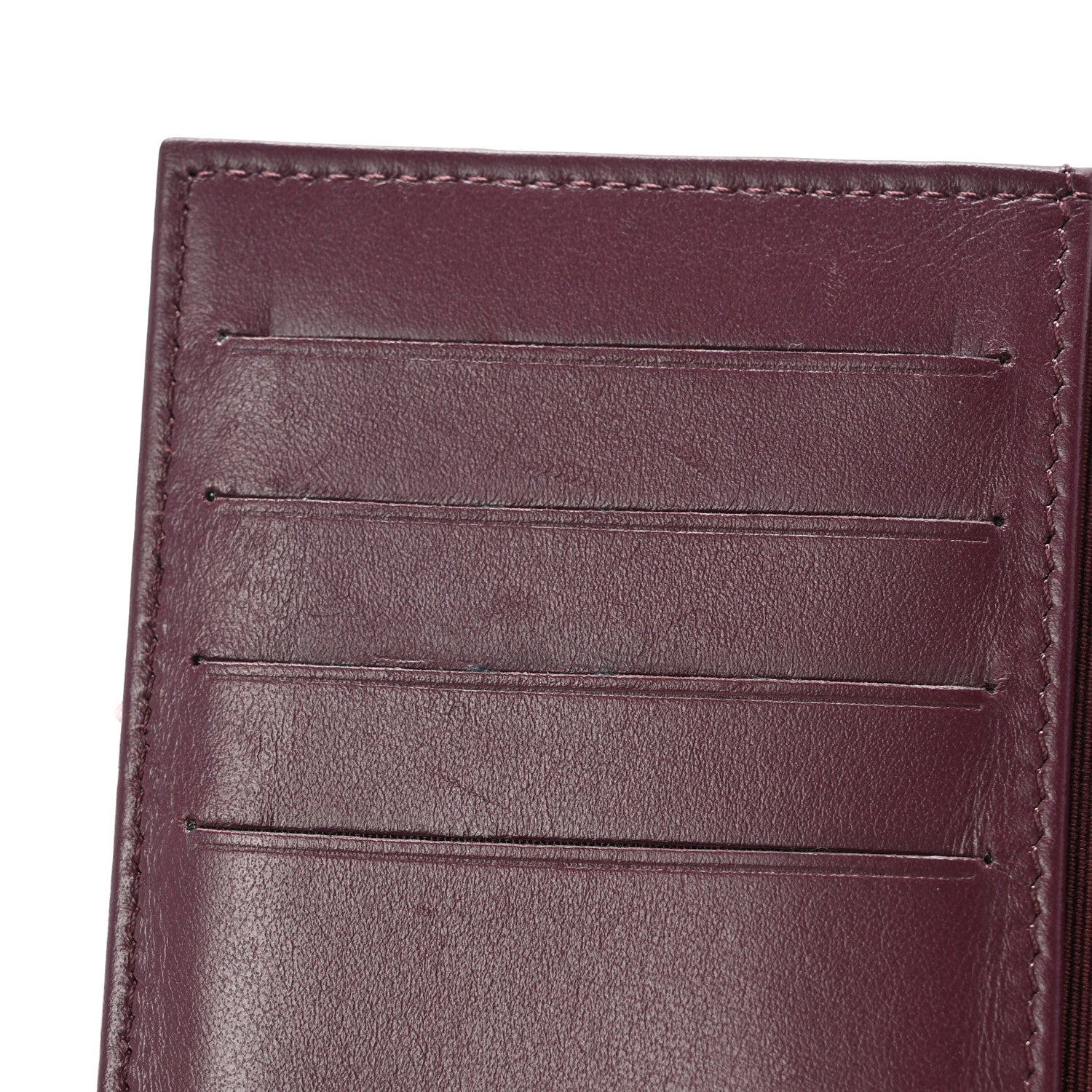 Chanel Caviar Quilted Passport Holder Dark Purple 8 of 11
