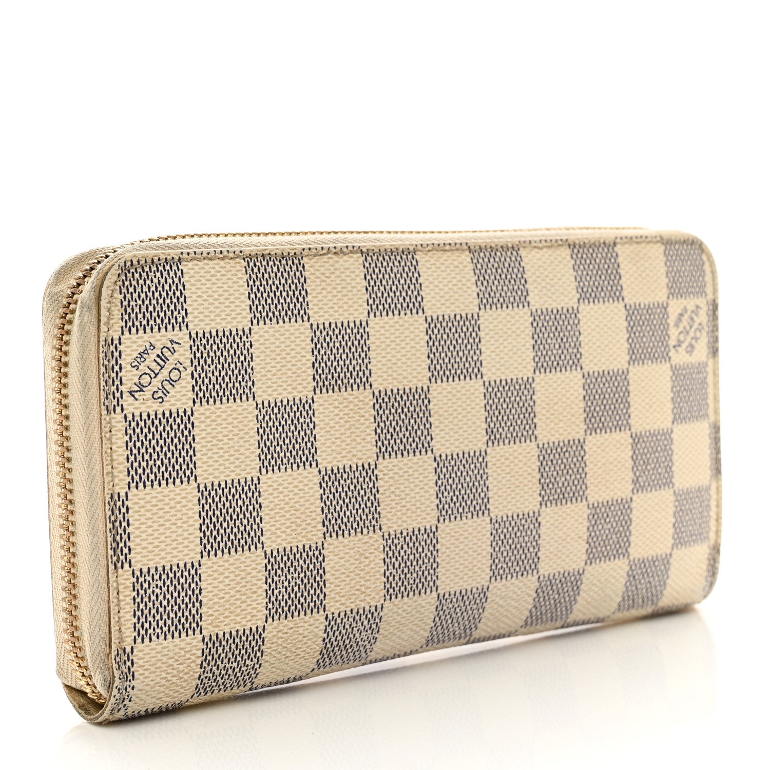 Louis Vuitton Damier Azur Zippy Wallet 3 of 9