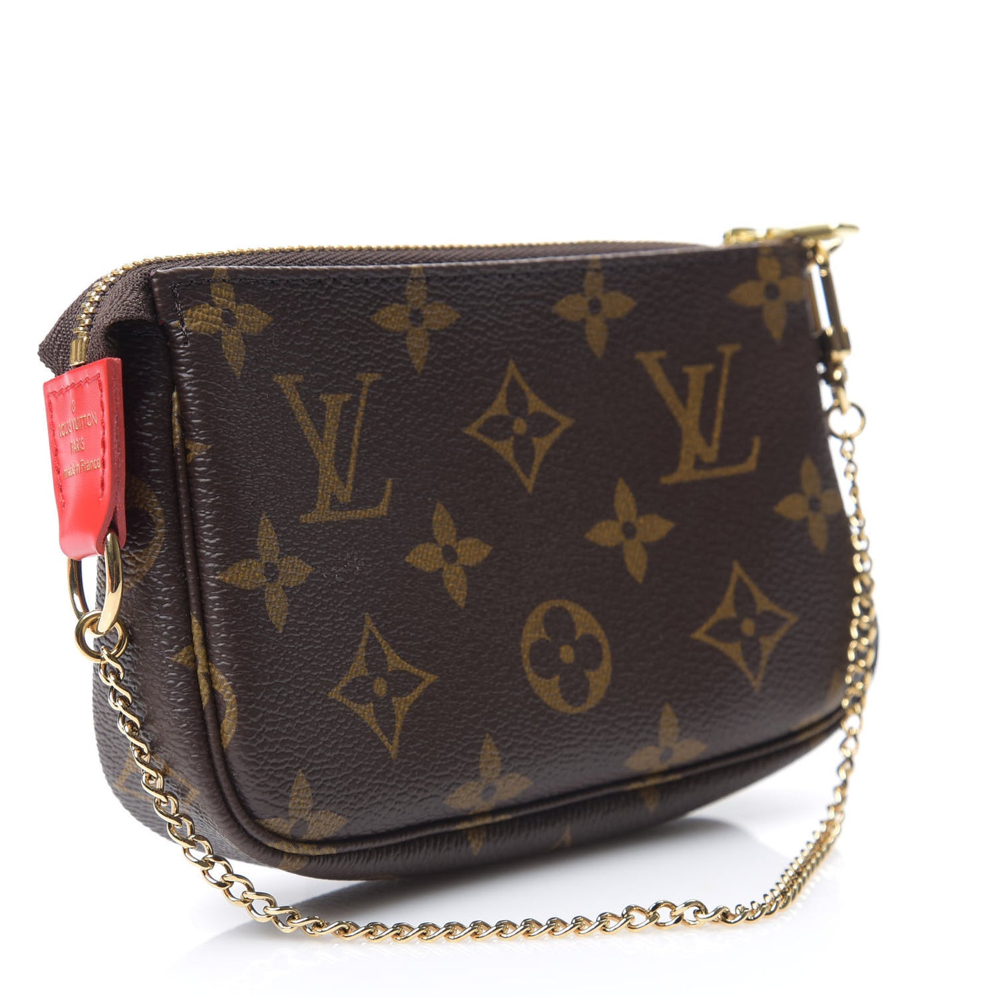 Monogram 2020 Christmas Animation Bumper Cars Mini Pochette Accessories Coquelicot