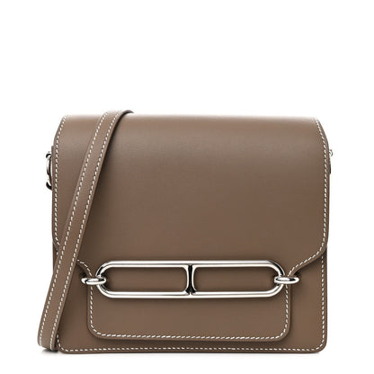 Hermes Swift Mini Sac Roulis Etoupe 1 of 12