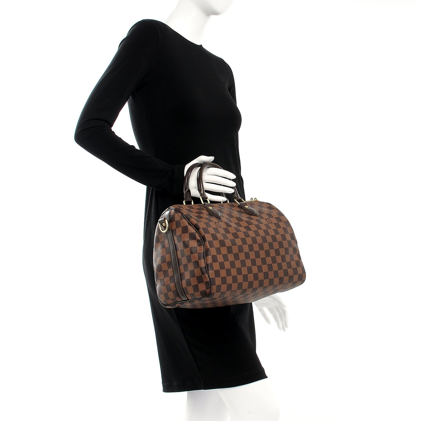 Damier Ebene Speedy Bandouliere 30