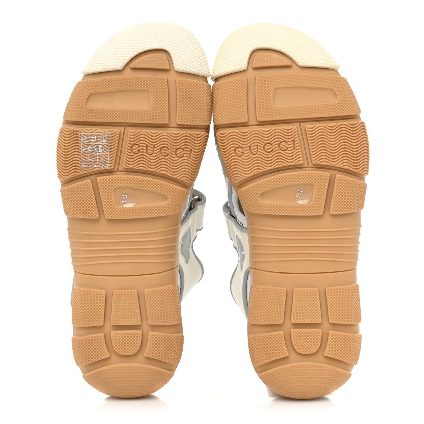 Mesh Fabric Tinsel Sport Sandals 37 White Silver