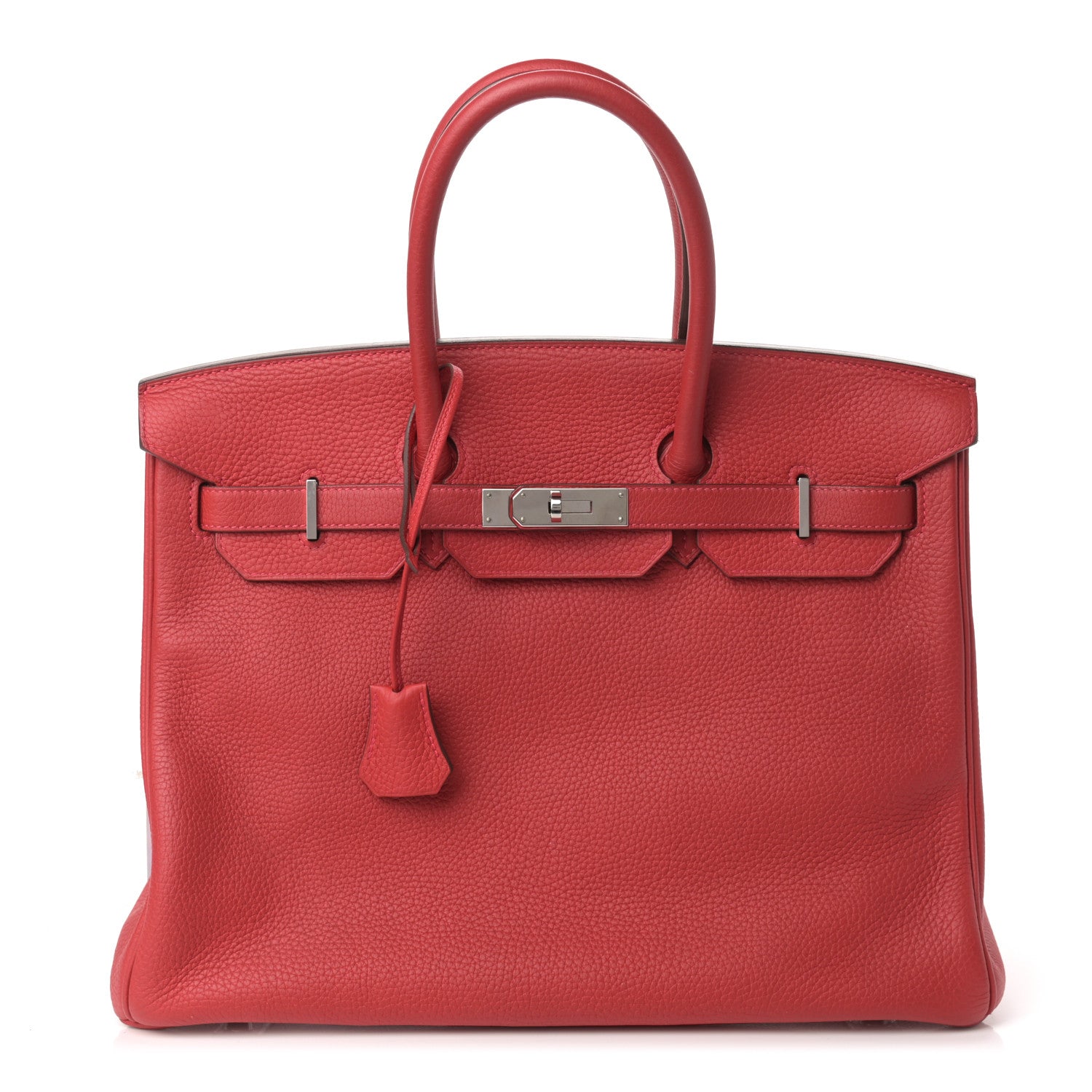 Hermes Togo Birkin 35 Rouge Casaque 1 of 12