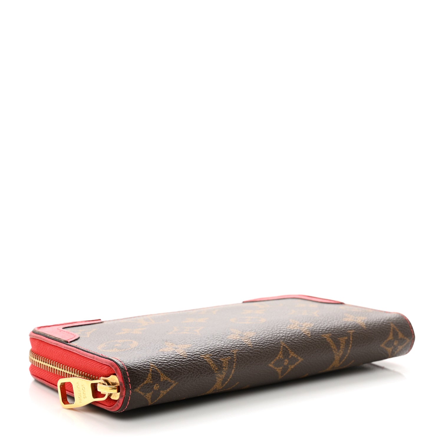 Louis Vuitton Monogram Retiro Zippy Wallet Cherry 4 of 9