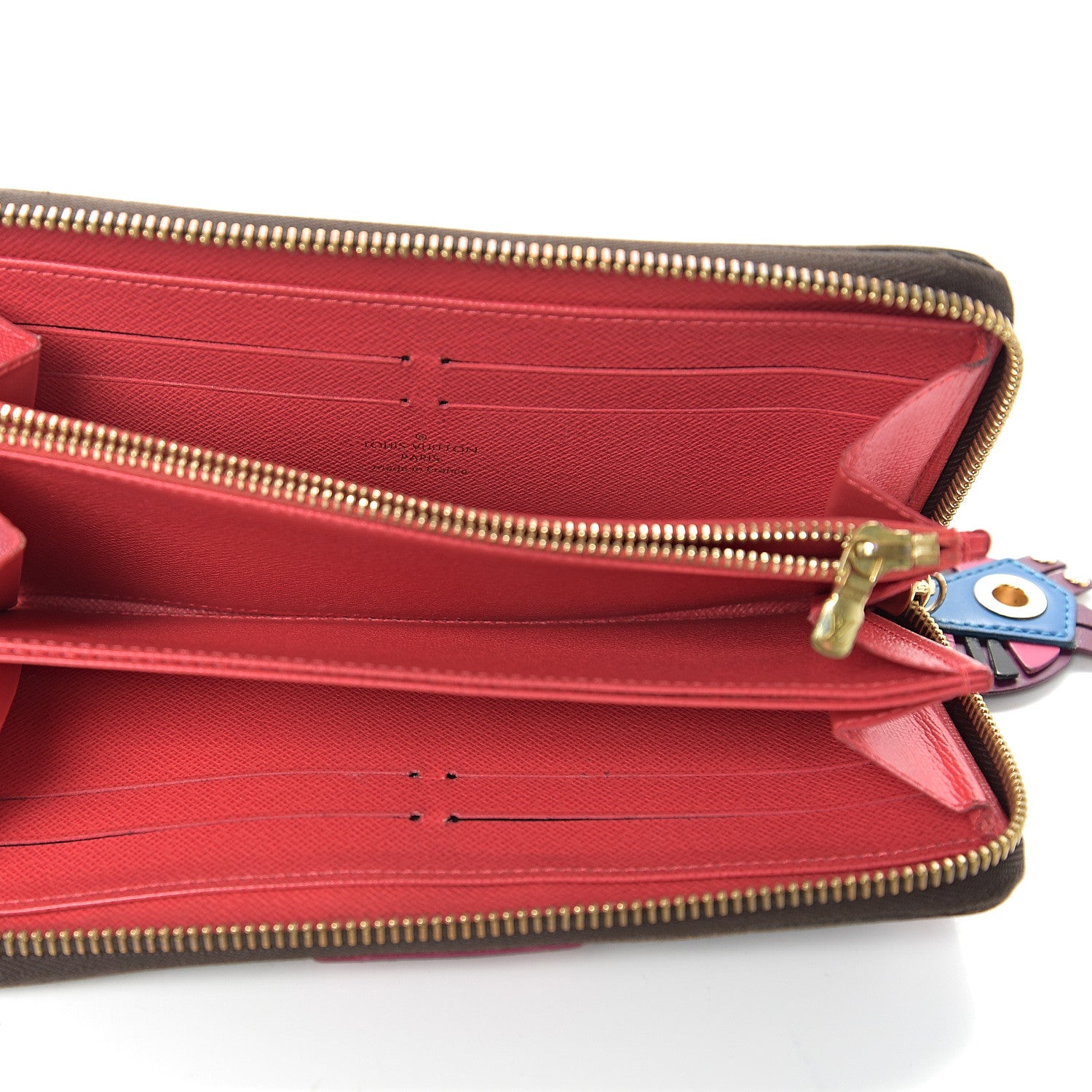 Louis Vuitton Monogram Totem Zippy Wallet Flamingo 4 of 5