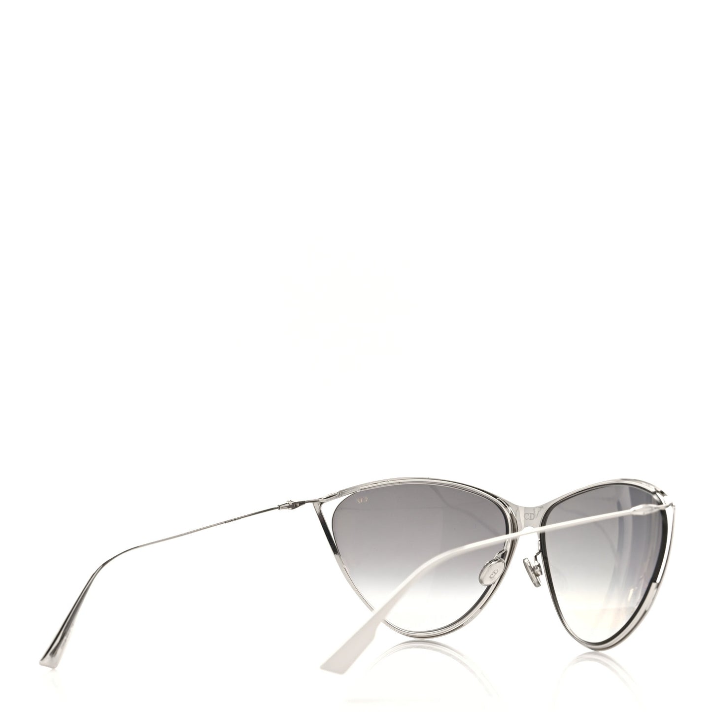 Metal Dior New Motard Sunglasses Silver