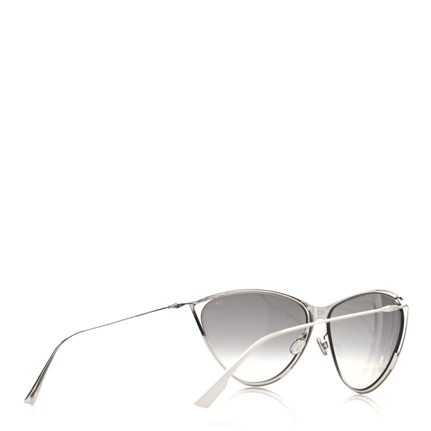Christian Dior Metal Dior New Motard Sunglasses Silver 4 of 9