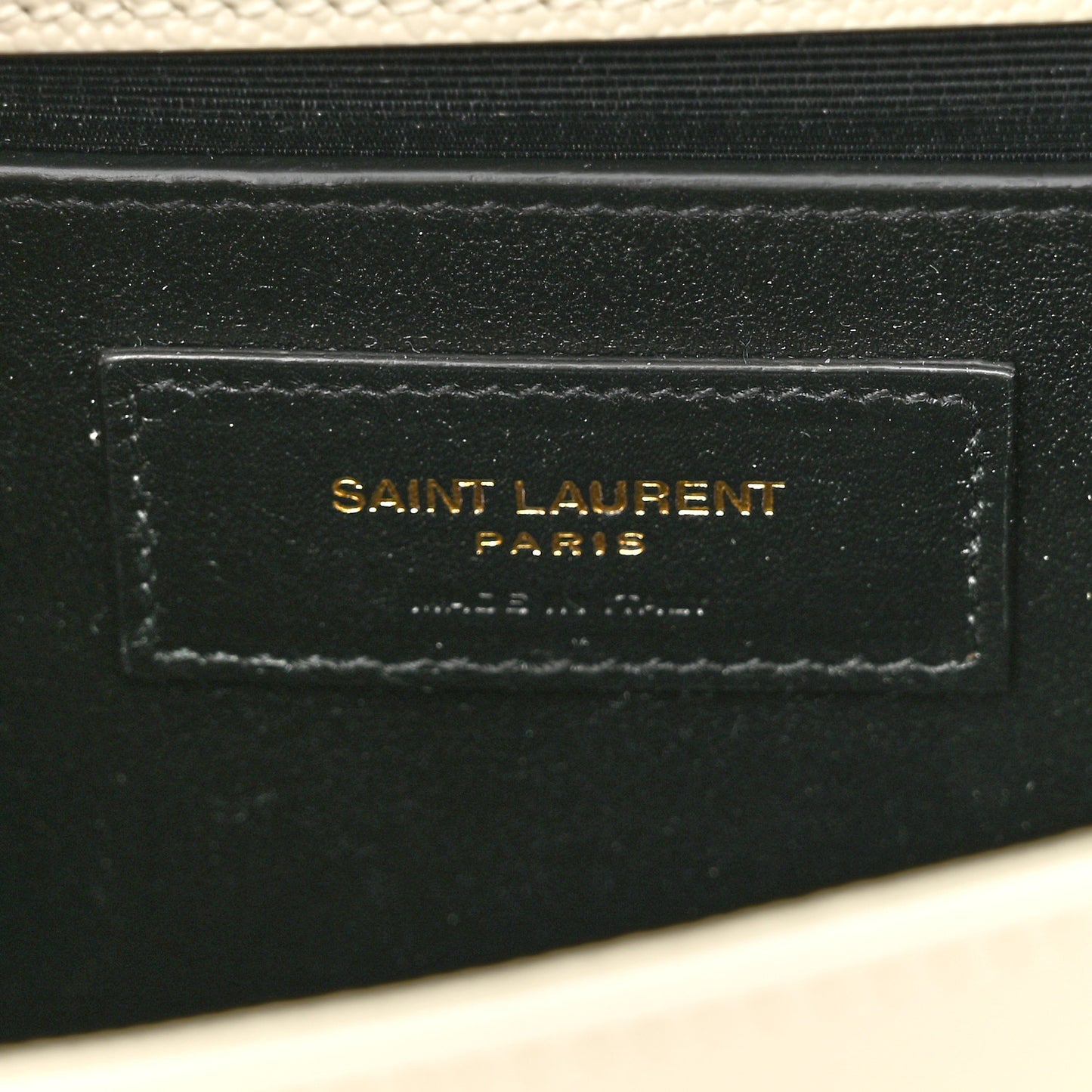 Grain De Poudre Small Monogram Kate Satchel Blanc Vintage