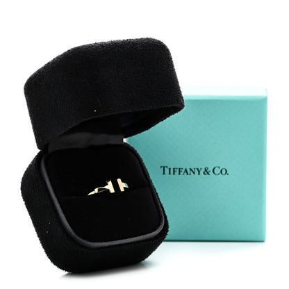 Tiffany 18K Yellow Gold T Wire Ring 54 6.75 5 of 5