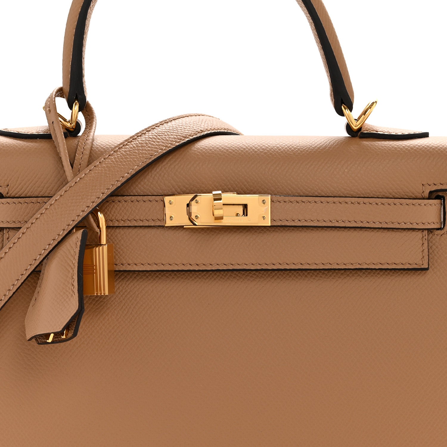 Hermes Epsom Kelly Sellier 25 Chai 8 of 15