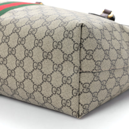 Gucci GG Supreme Monogram Medium Ophidia Shopping Tote Brown 9 of 9