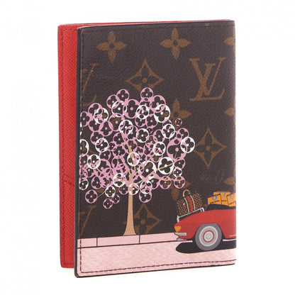 Louis Vuitton Monogram 2019 Christmas Animation Passport Cover Rouge 2 of 7