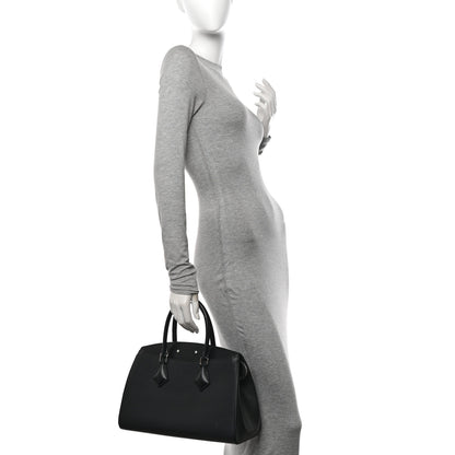 Louis Vuitton Epi Soufflot MM Black 2 of 10