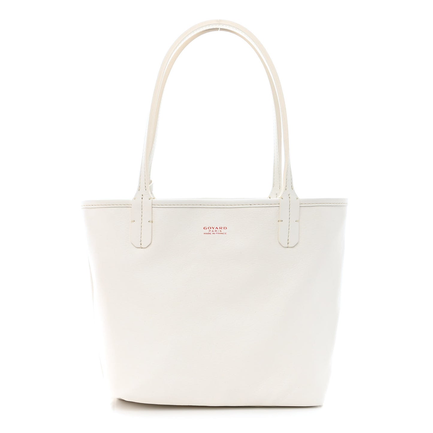 Goyardine Reversible Mini Anjou White