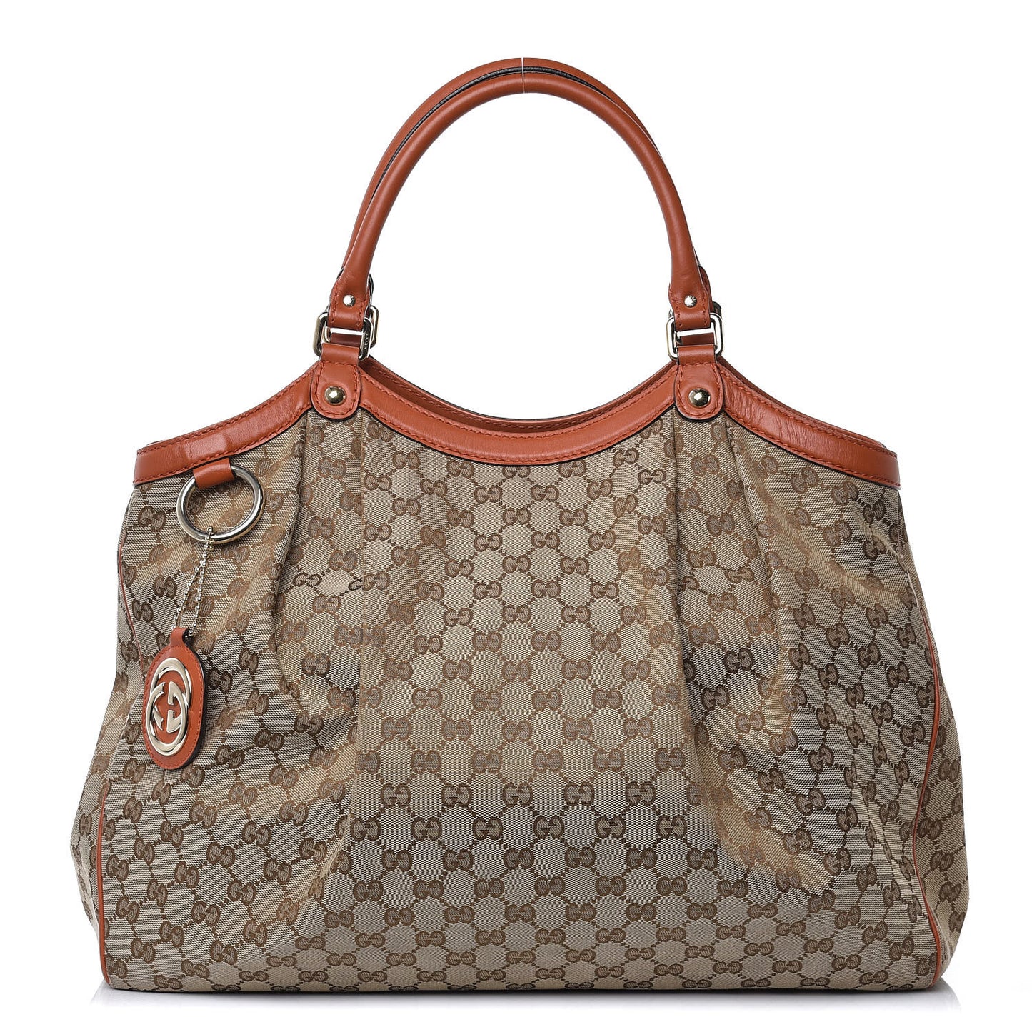 Monogram Large Sukey Tote Orange