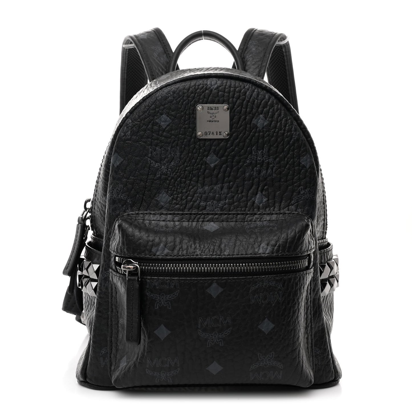 Visetos Side Stud Mini Stark Backpack Black