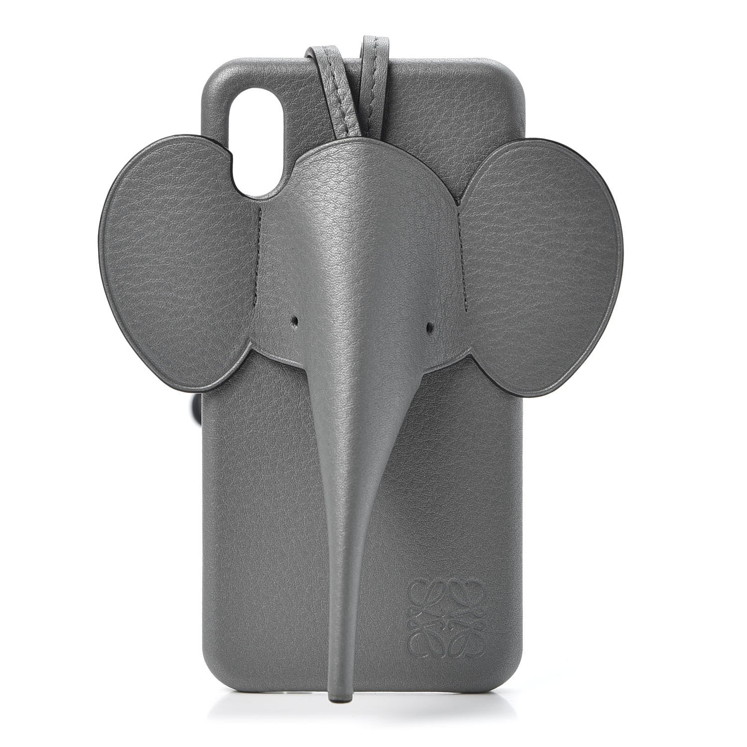 Loewe Calfskin Elephant Iphone X/XS Case Grey 1 of 8