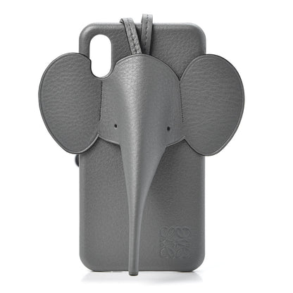 Loewe Calfskin Elephant Iphone X/XS Case Grey 1 of 8