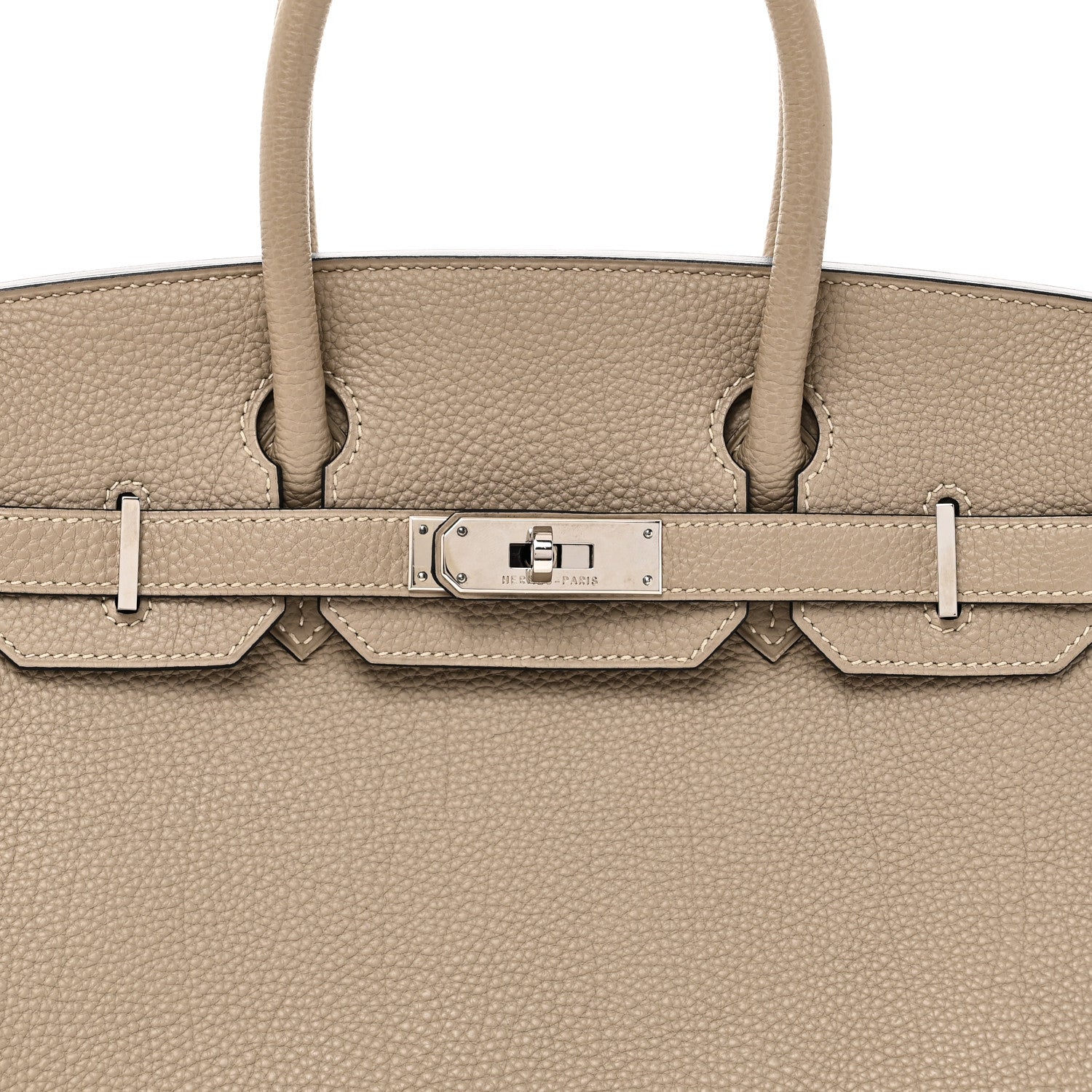 Hermes Togo BIRKIN 30 Gris Tourterelle 8 of 11