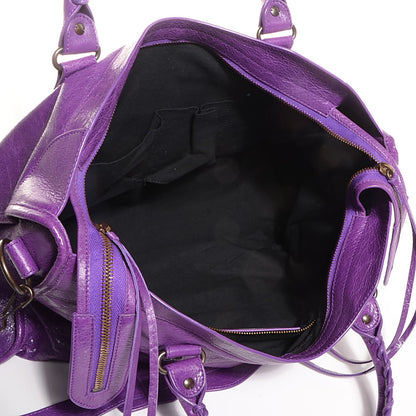 Balenciaga Agneau Classic Hardware City Ultraviolet 5 of 12