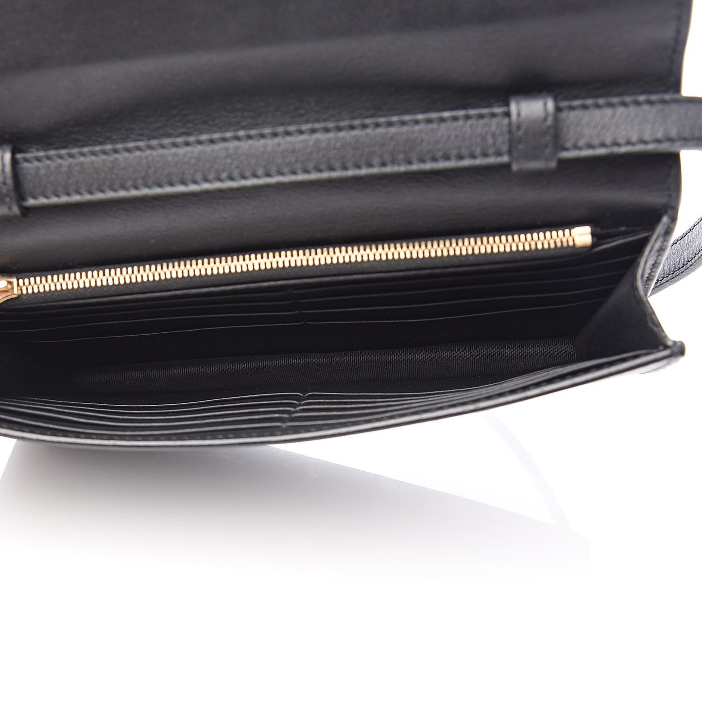 Calfskin Icon Wallet Black