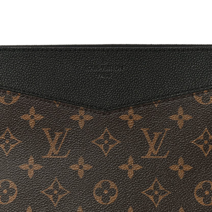 Louis Vuitton Monogram Daily Pouch Black 7 of 10